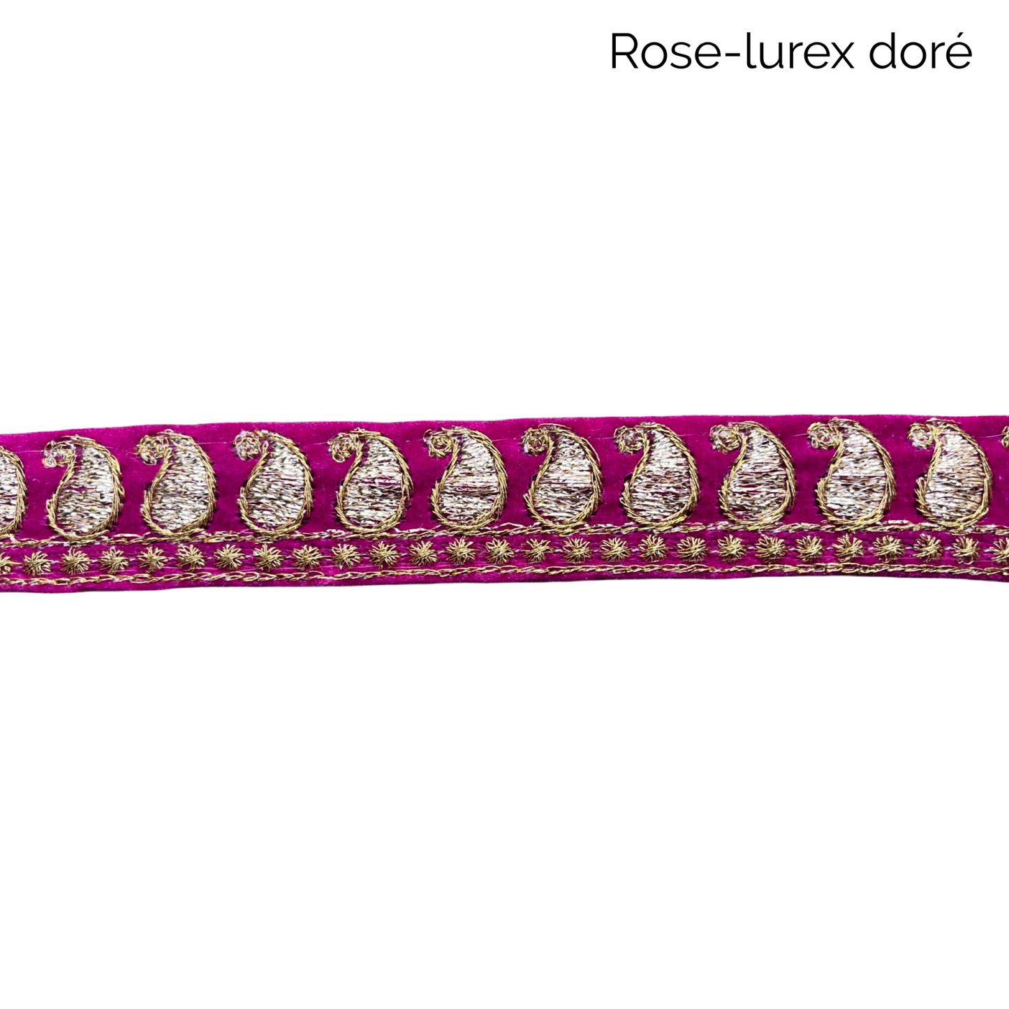 Lurex braids - 2.5cm / €20.00