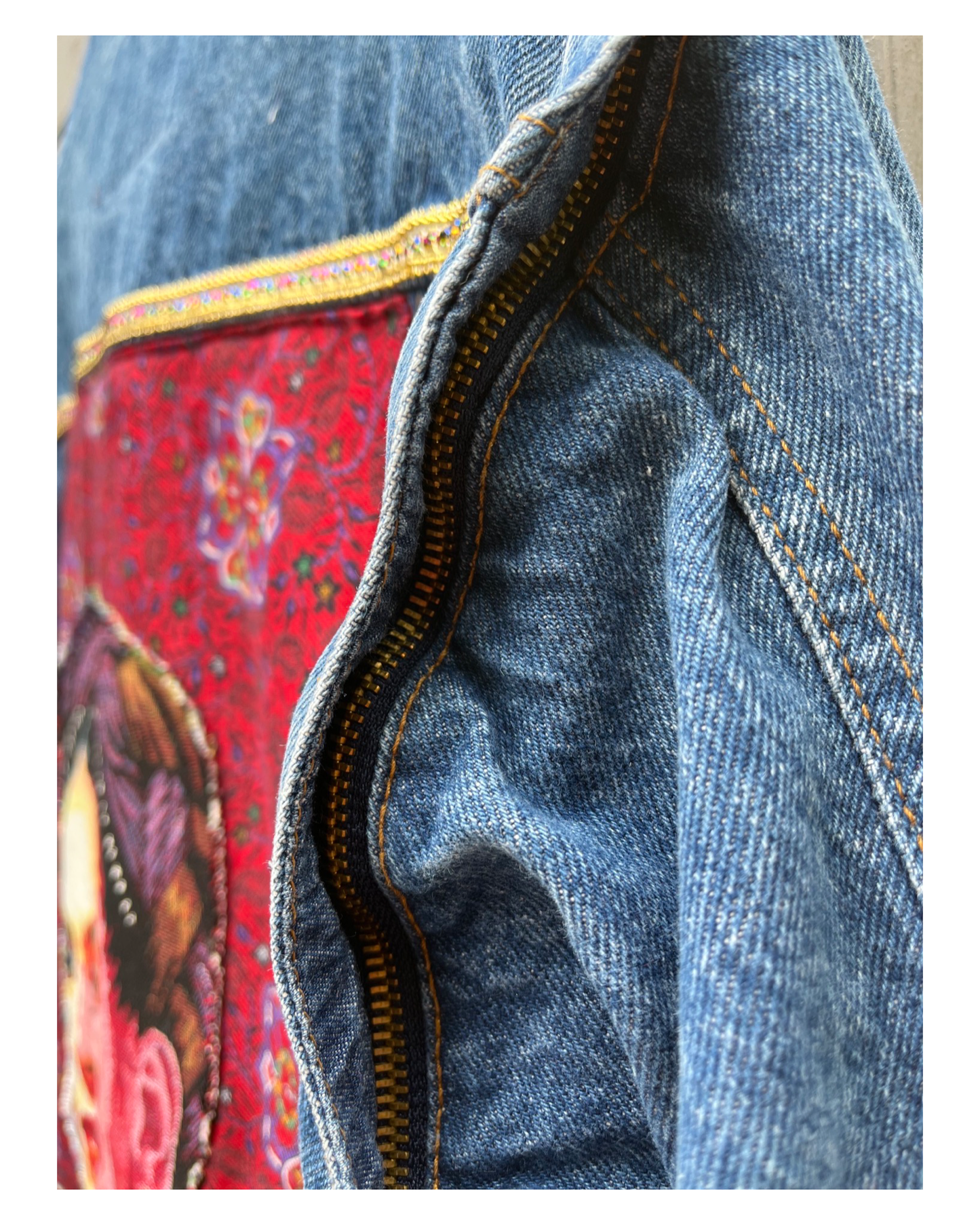 Vintage Frida Denim Jacket