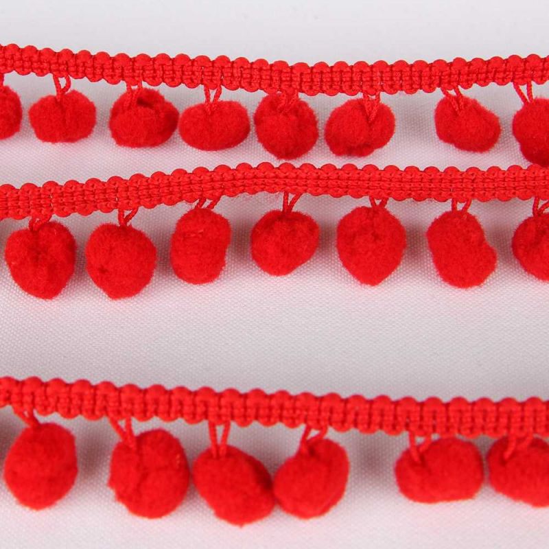 Pompom braids - 2.5 cm / €10.00