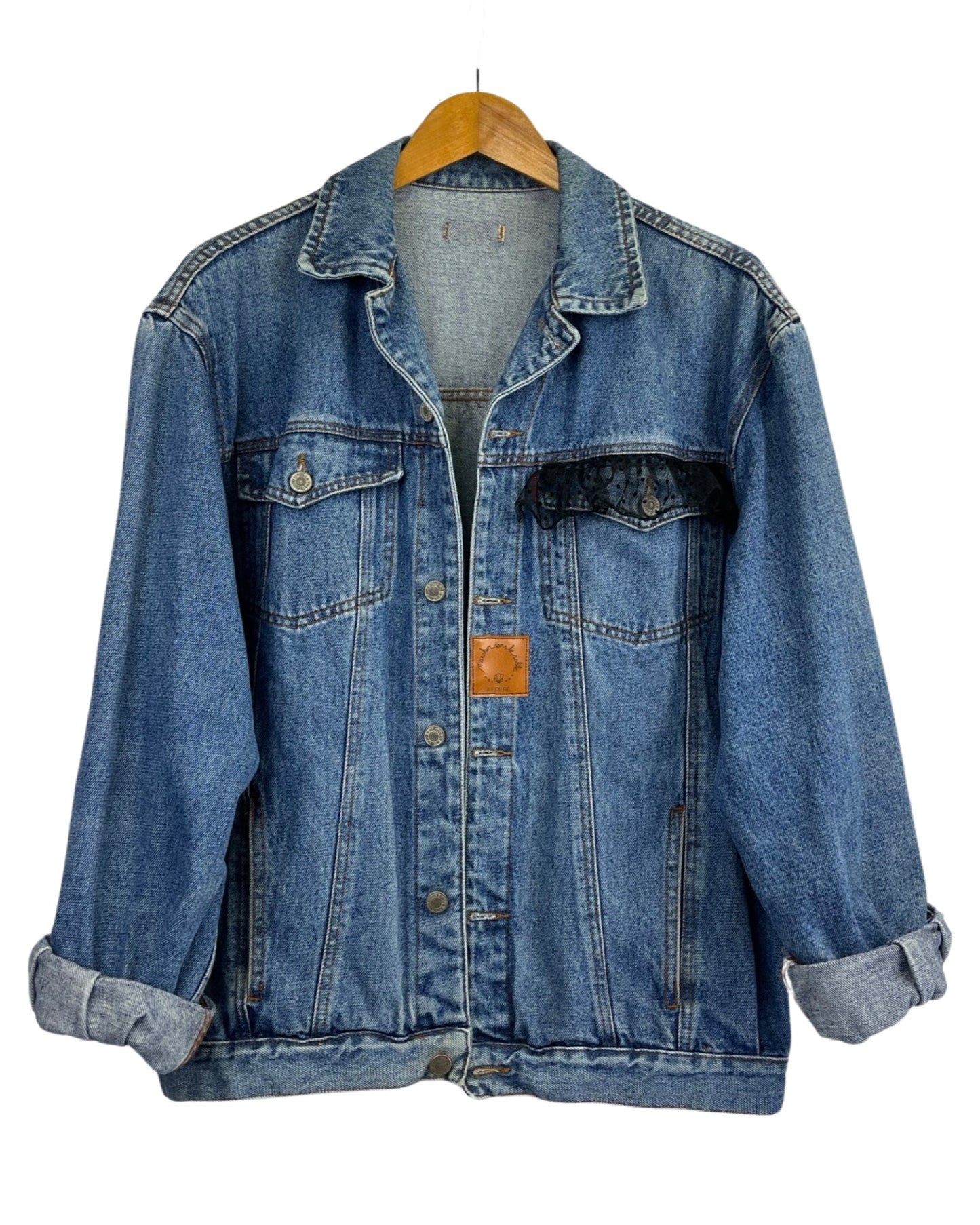 Veste en Jean Vintage Rock