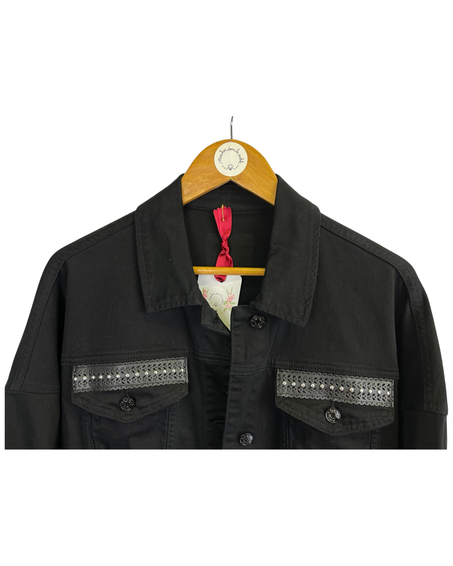 Veste en jean Manga