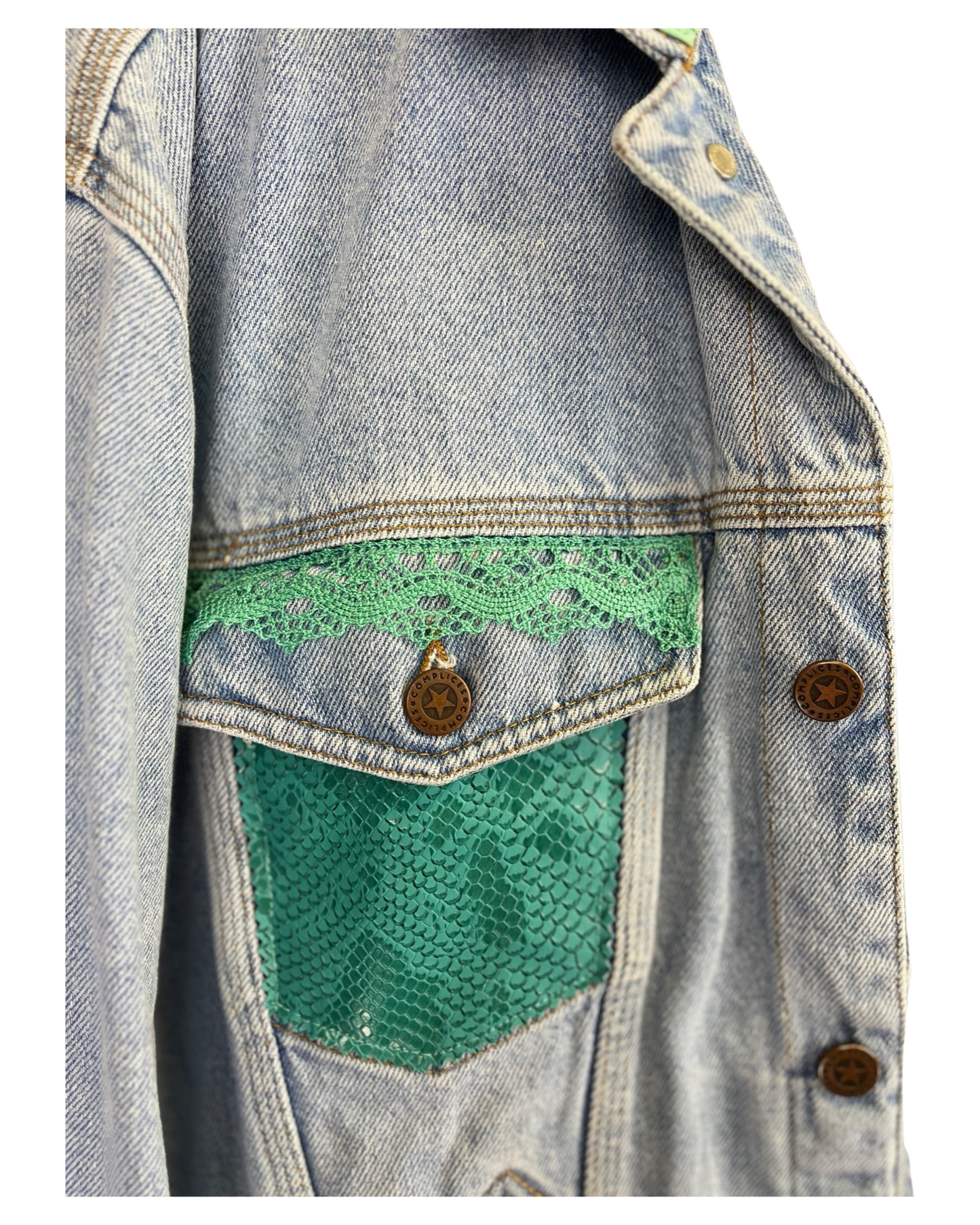 Veste en Jean Calavera