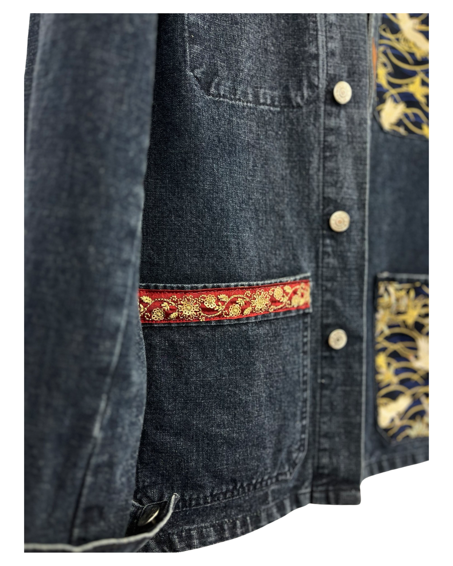 Veste en jean Manga