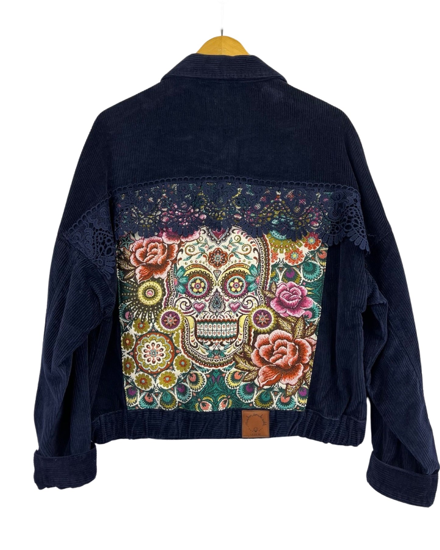 Veste en Velours Calavera
