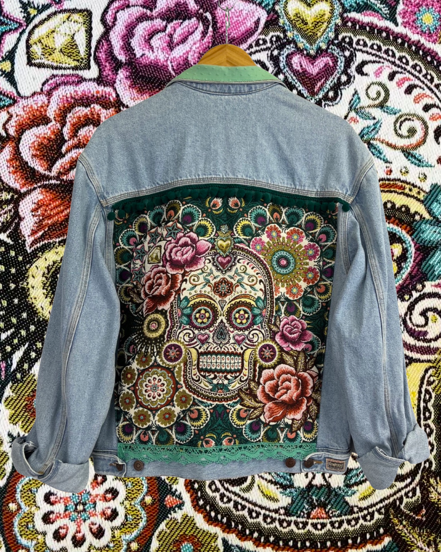Veste en Jean Calavera