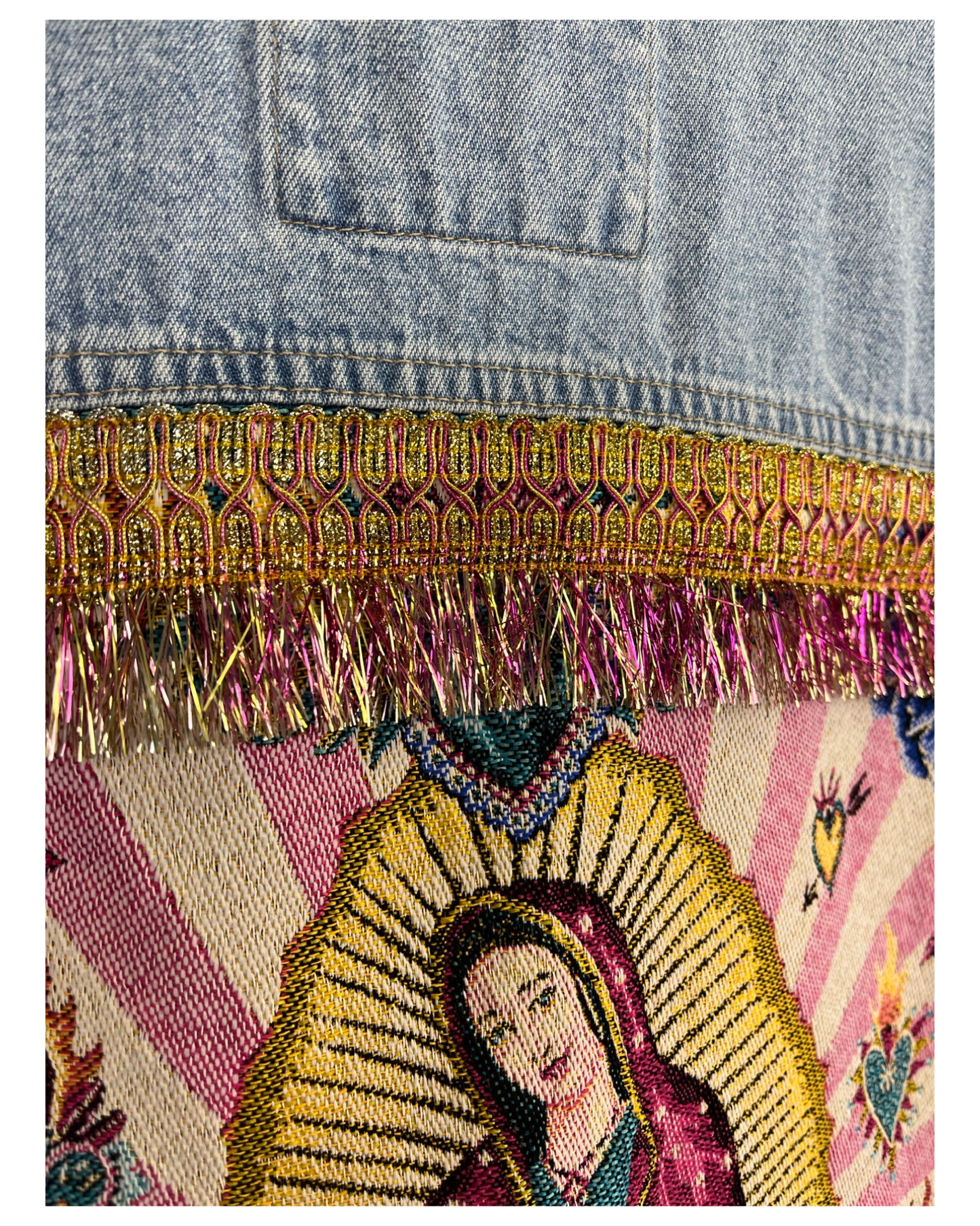 Veste en Jean Vintage Guadalupe