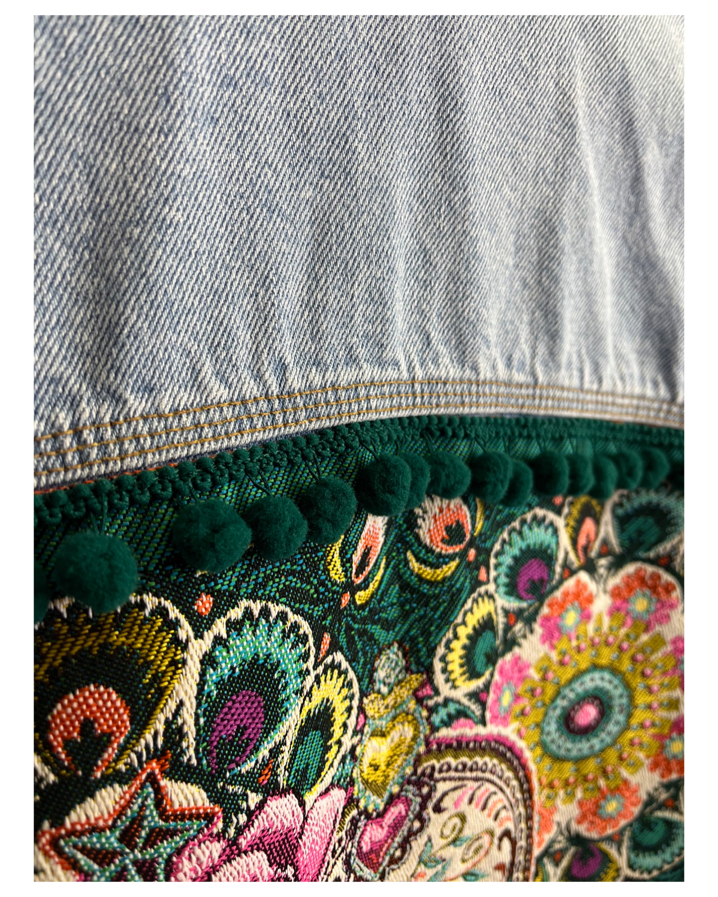Veste en Jean Calavera