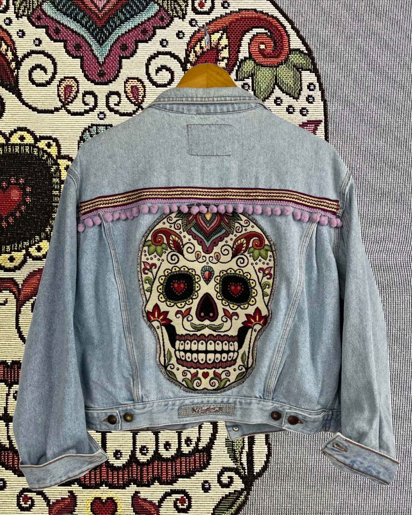 Veste en Jean Calavera