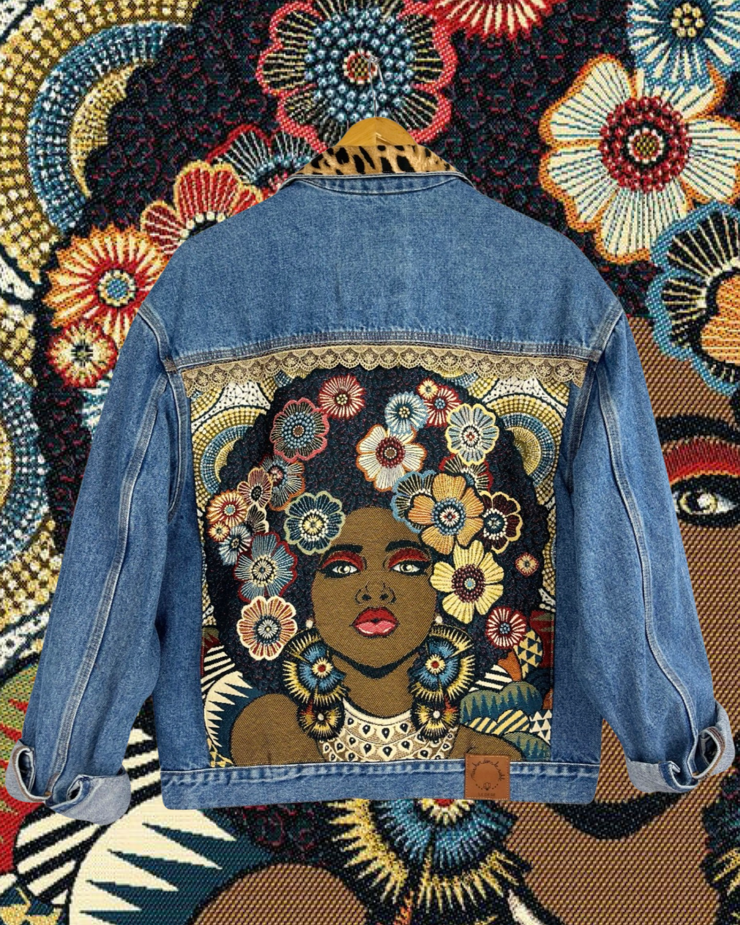 Veste en Jean Vintage Disco