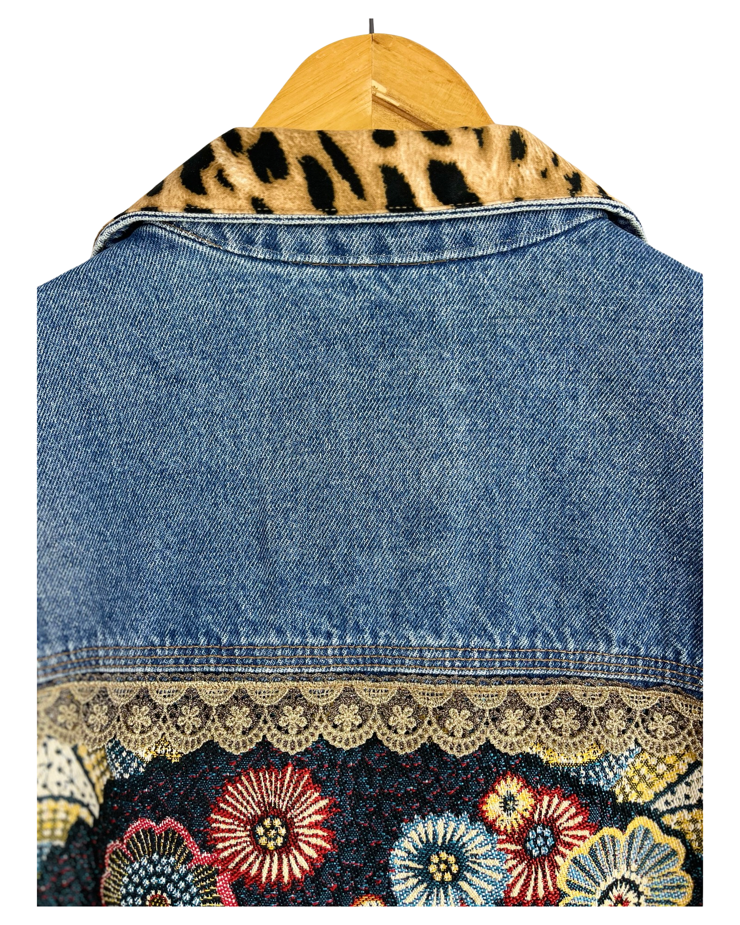 Veste en Jean Vintage Disco