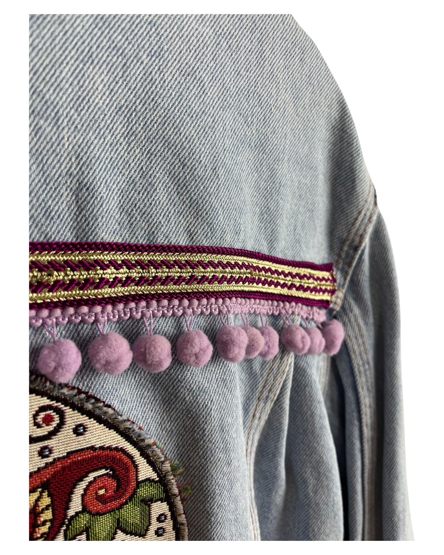 Veste en Jean Calavera