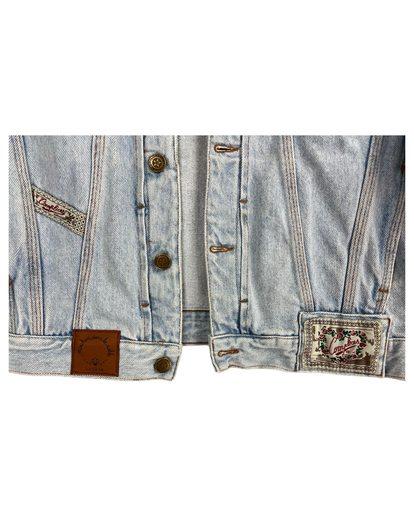 Veste en Jean Calavera