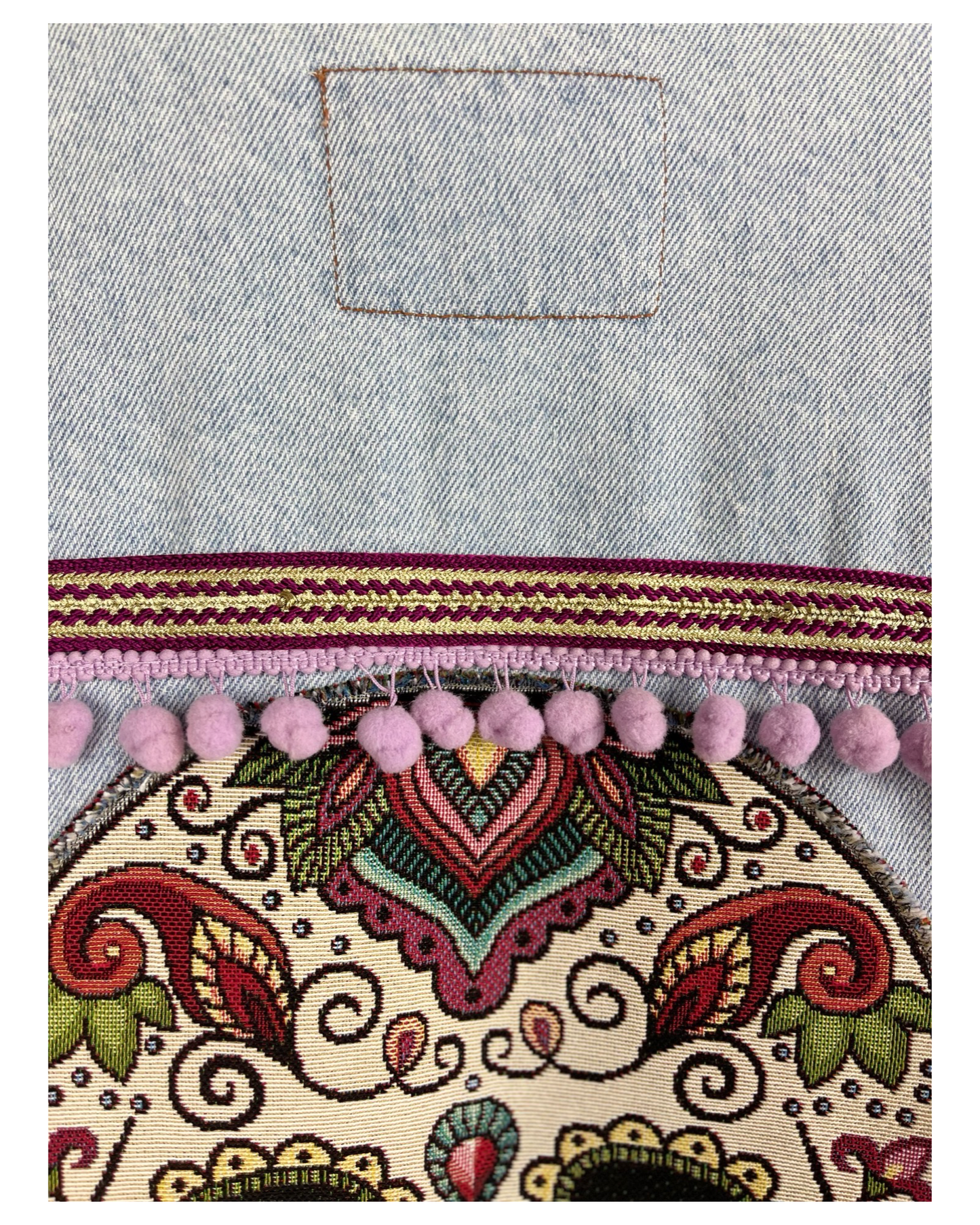 Veste en Jean Calavera