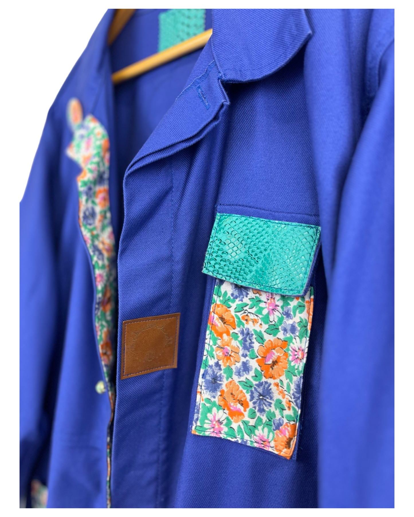 Work overalls Flowers Vintage