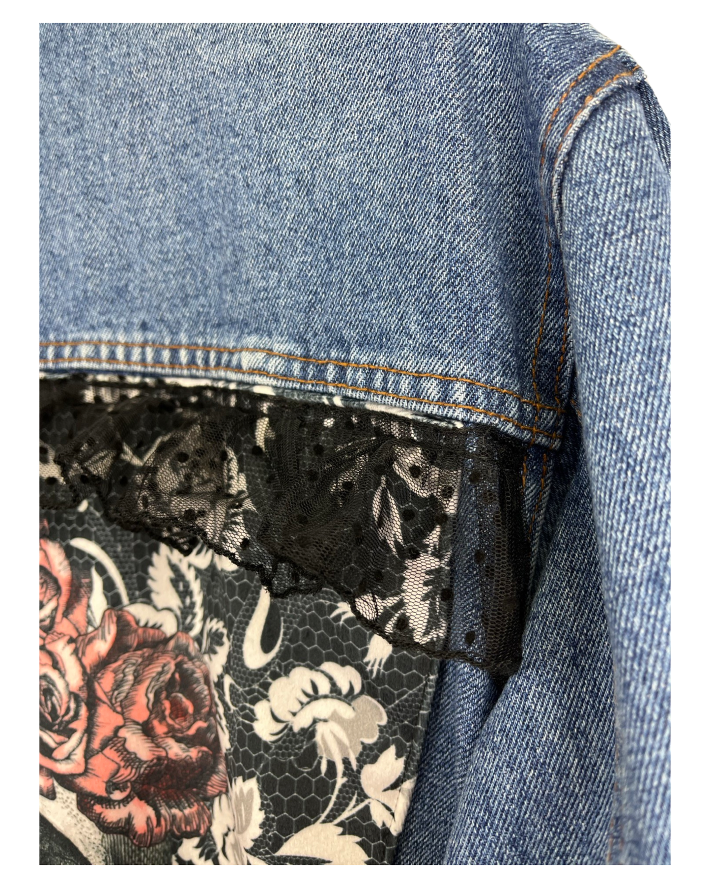 Veste en Jean Vintage Rock