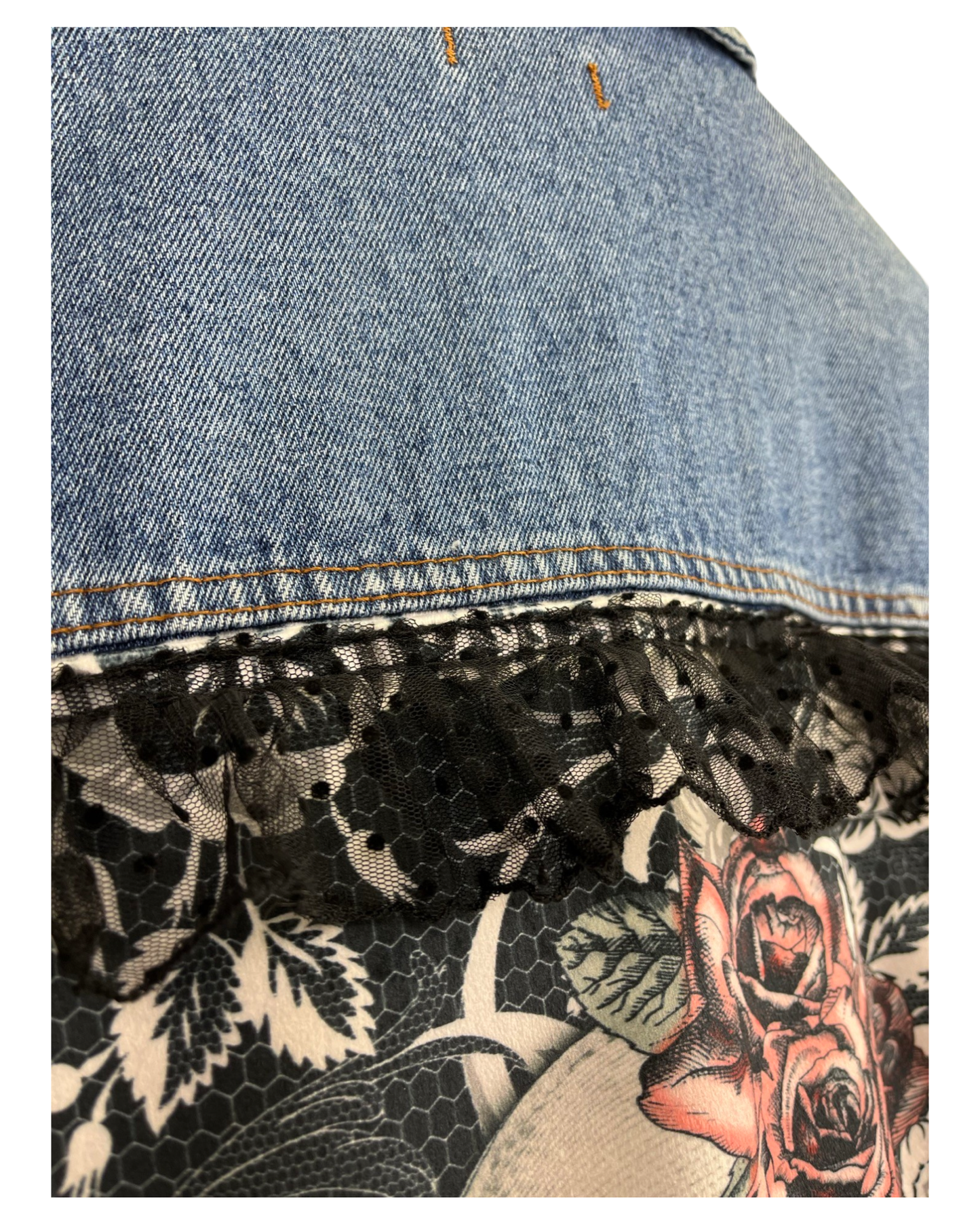 Veste en Jean Vintage Rock