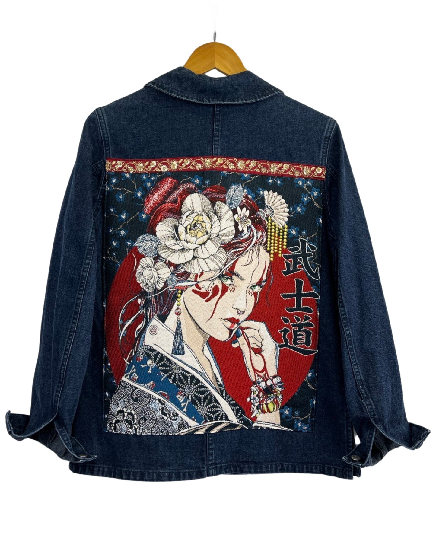 Veste en jean Manga