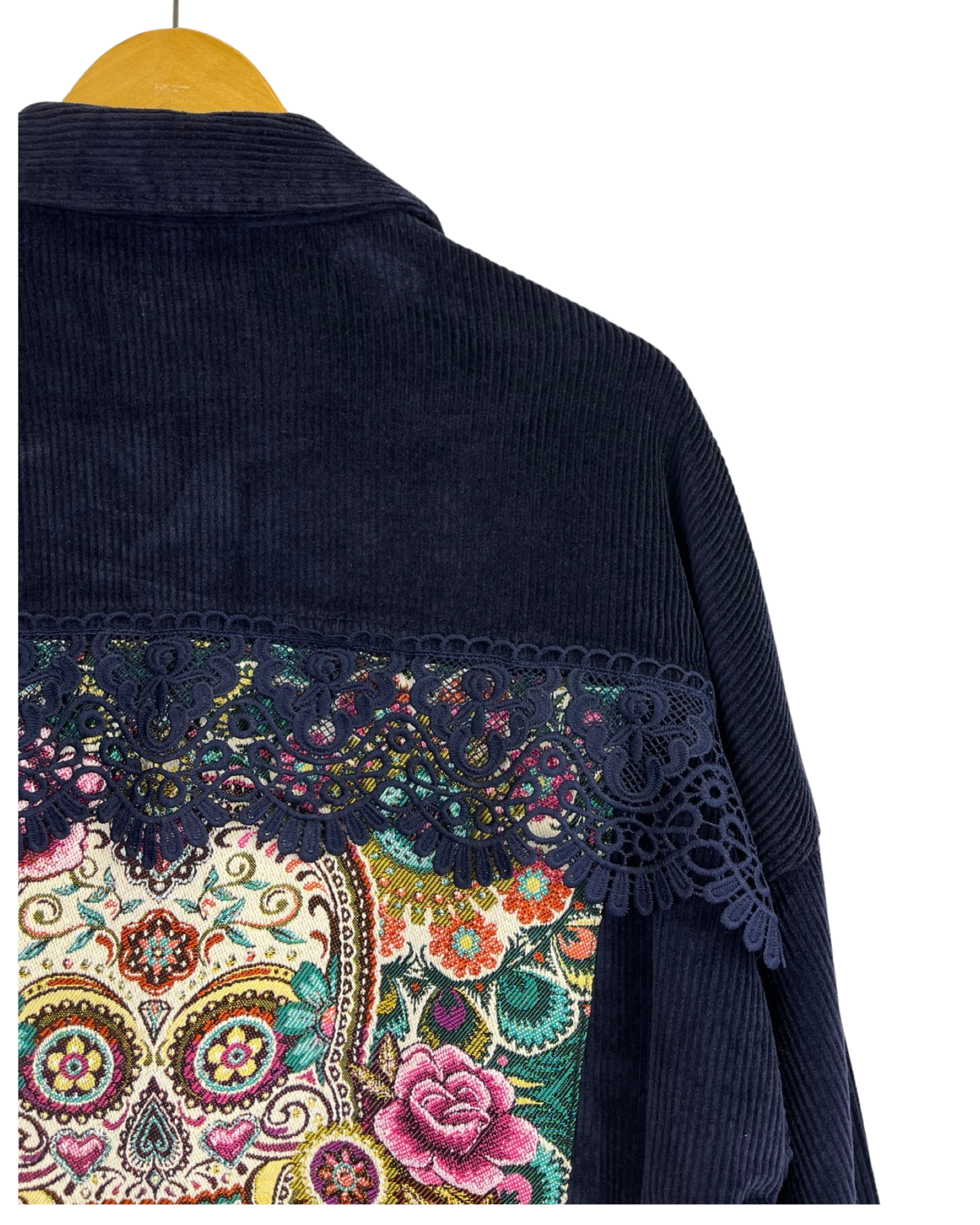 Veste en Velours Calavera
