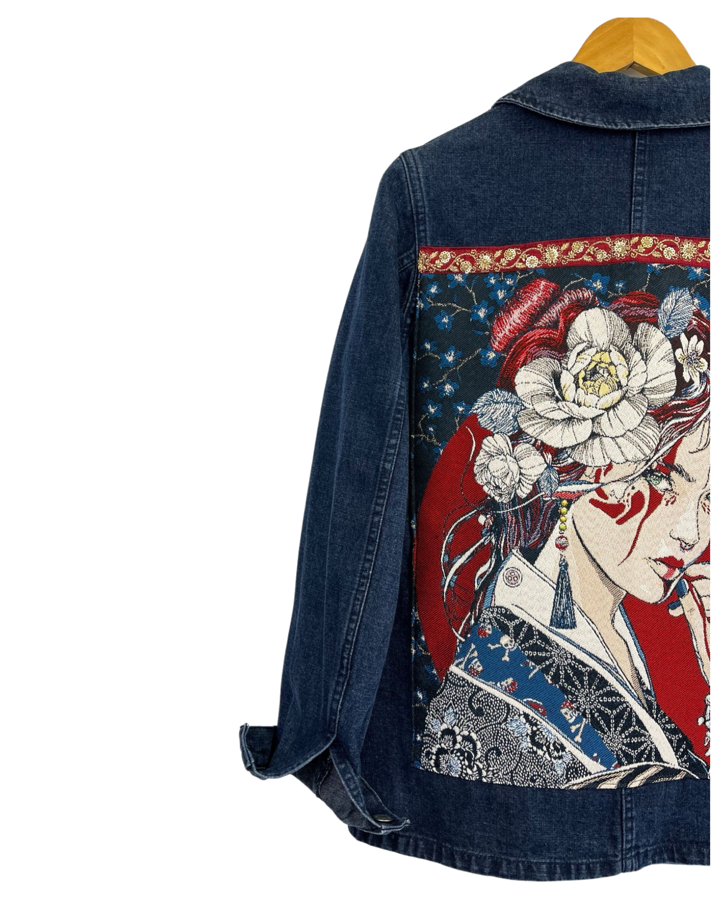 Veste en jean Manga