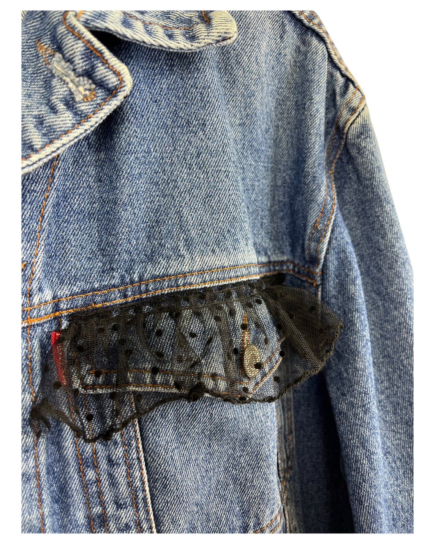 Veste en Jean Vintage Rock