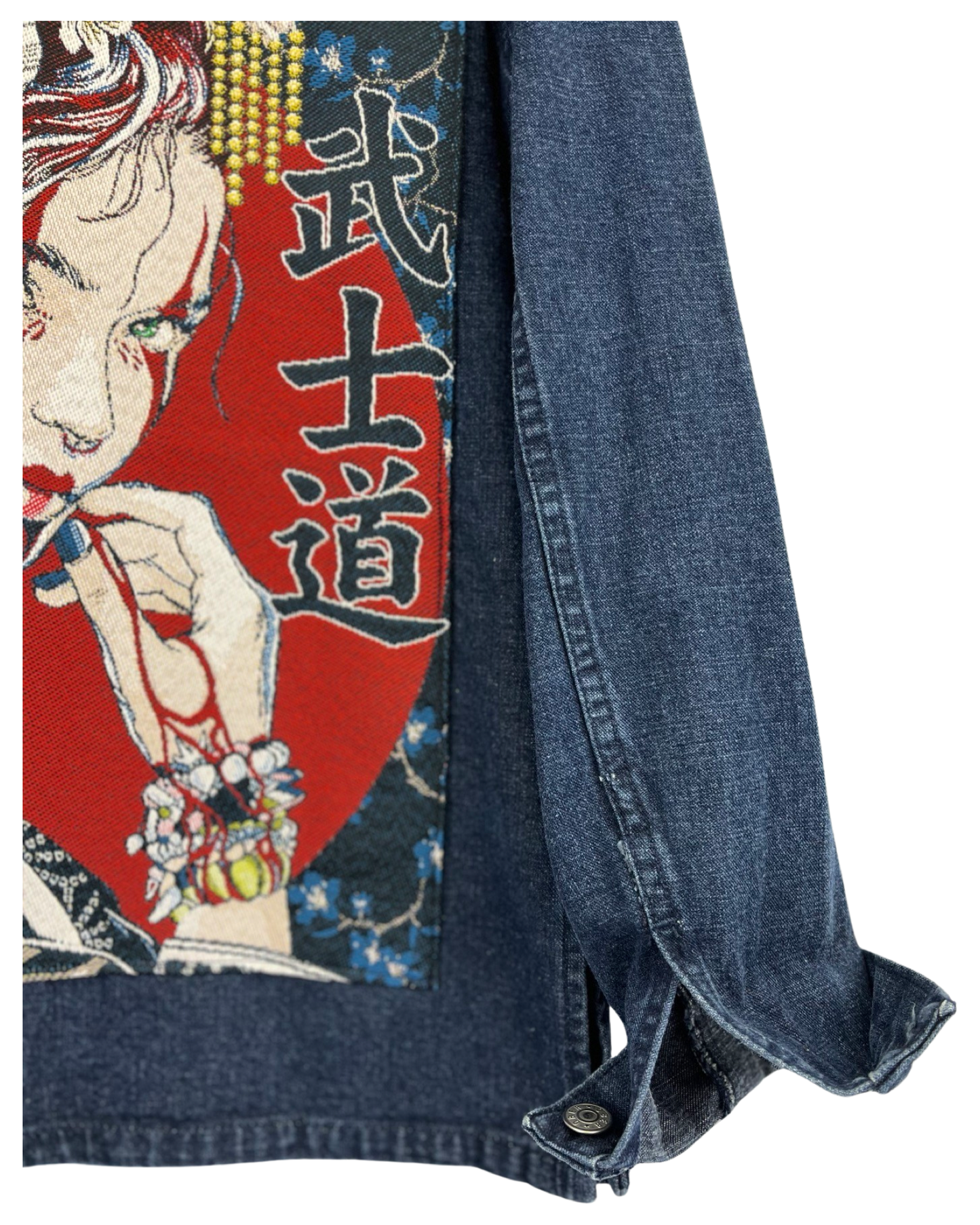Veste en jean Manga