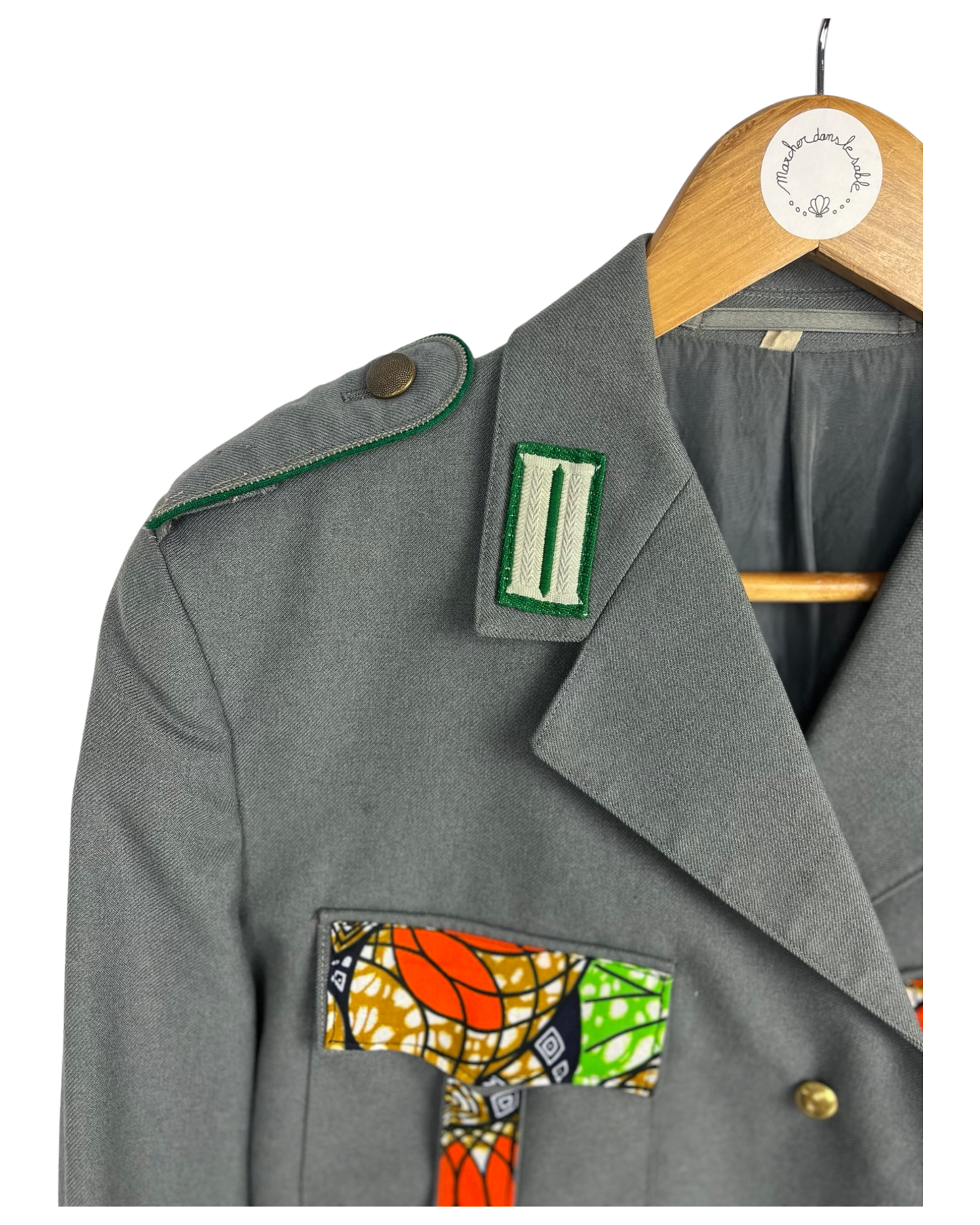 Chaqueta de cera militar