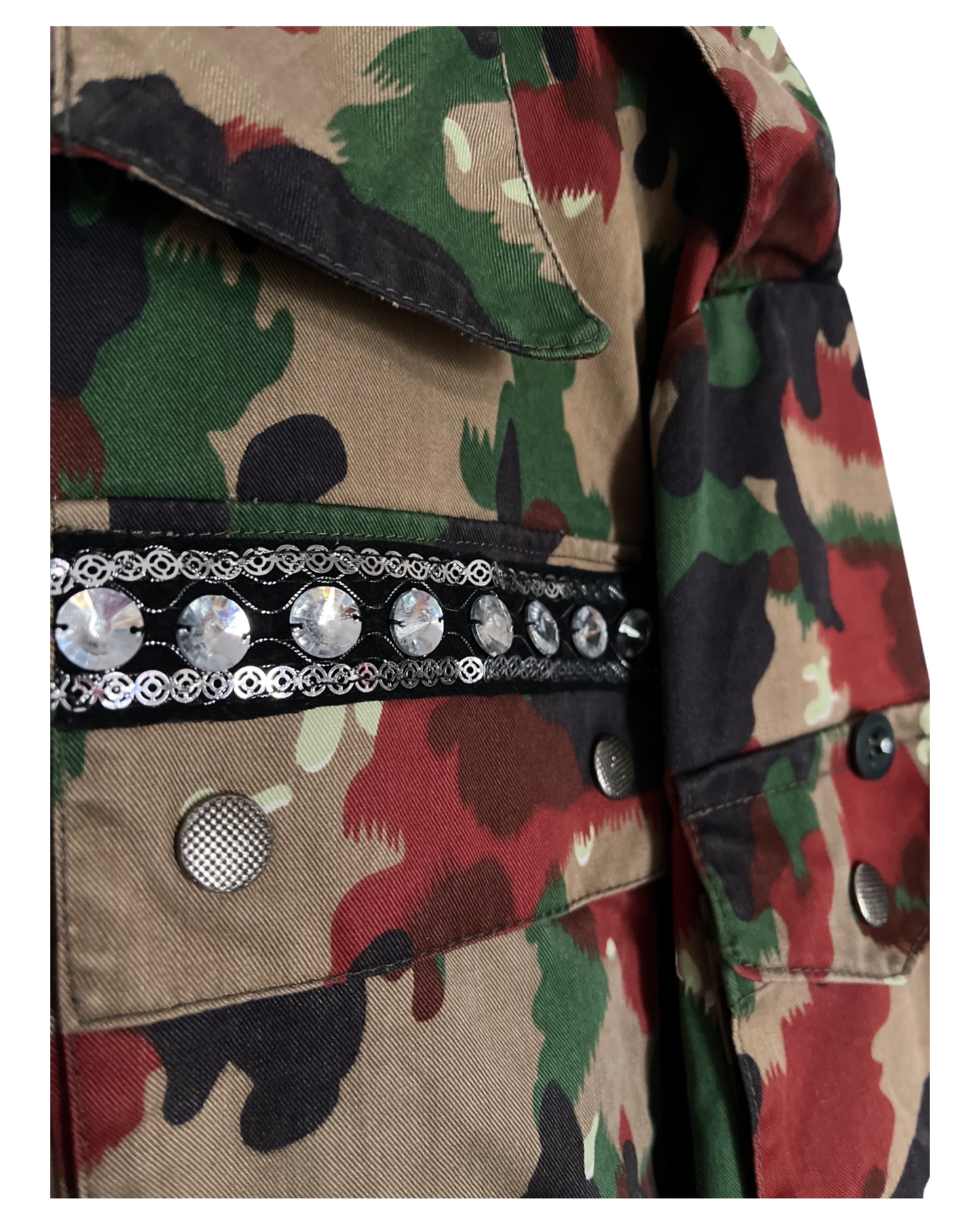 Chaqueta militar Skull Rock