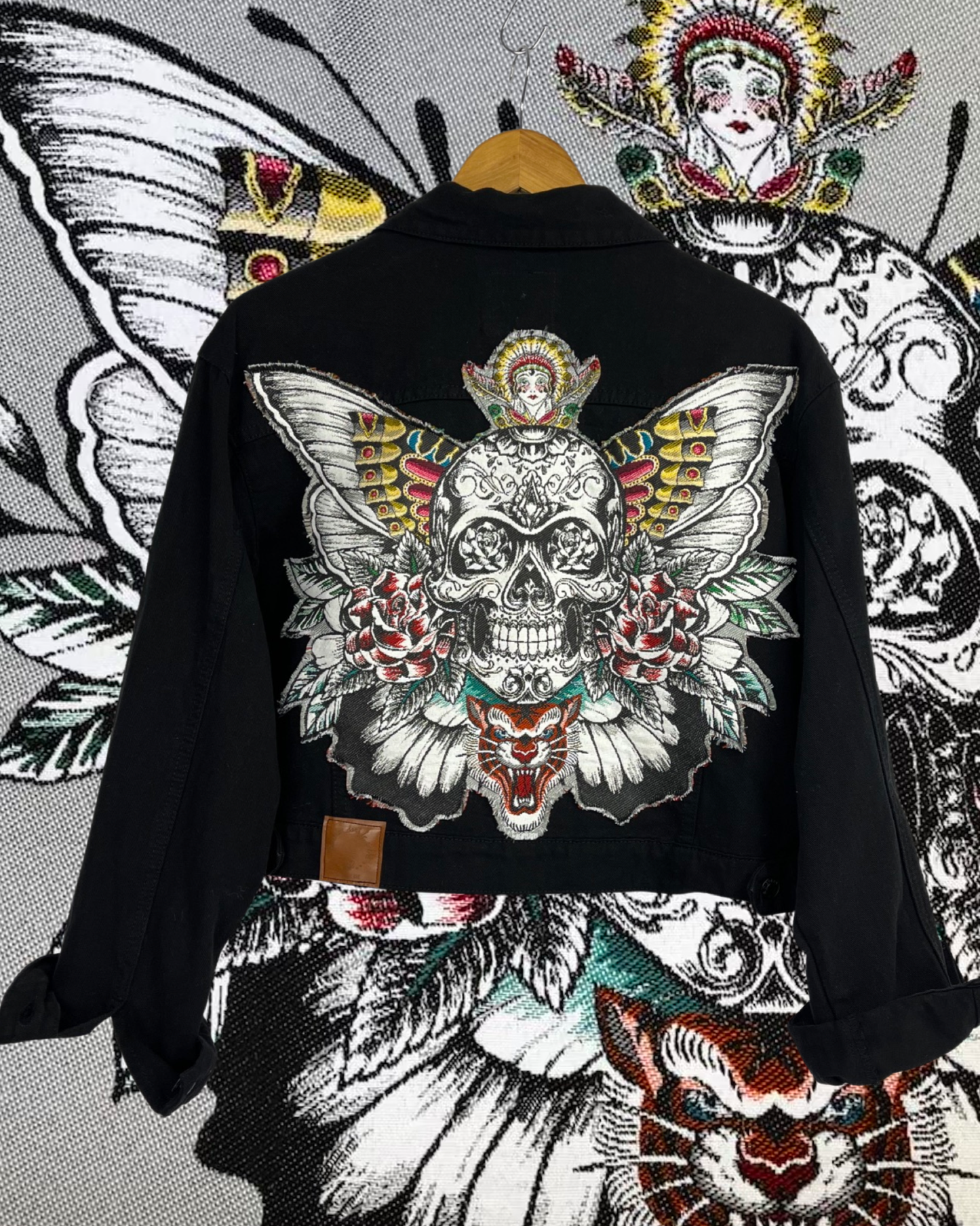Skull Rock Denim Jacket