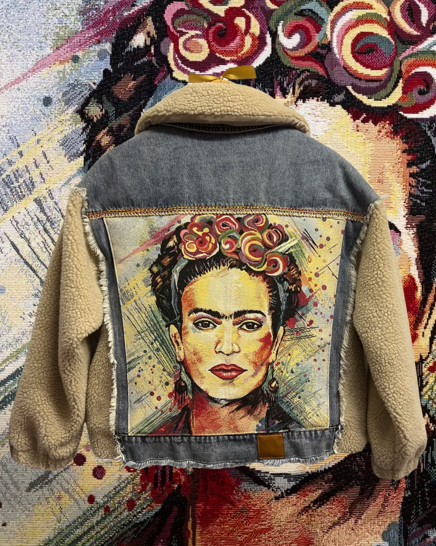 Frida Sherpa Denim Jacket