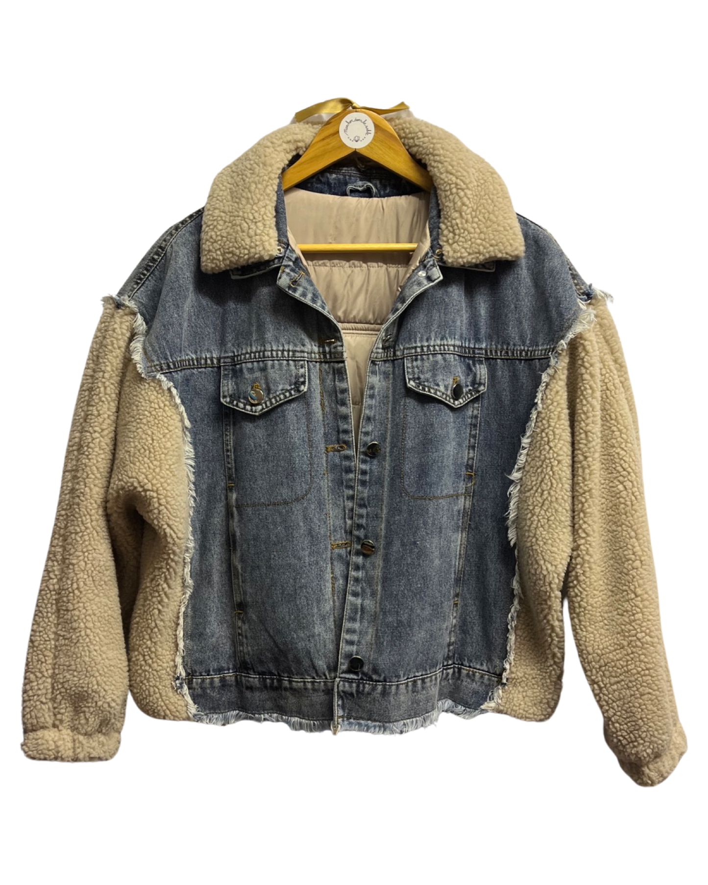 Frida Sherpa Denim Jacket