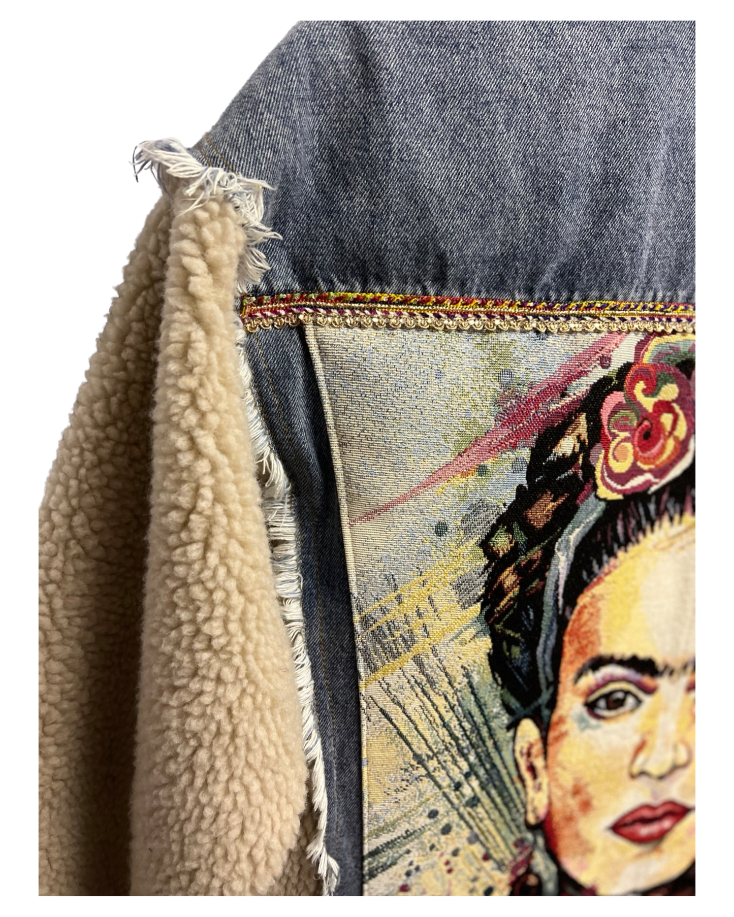 Frida Sherpa Denim Jacket