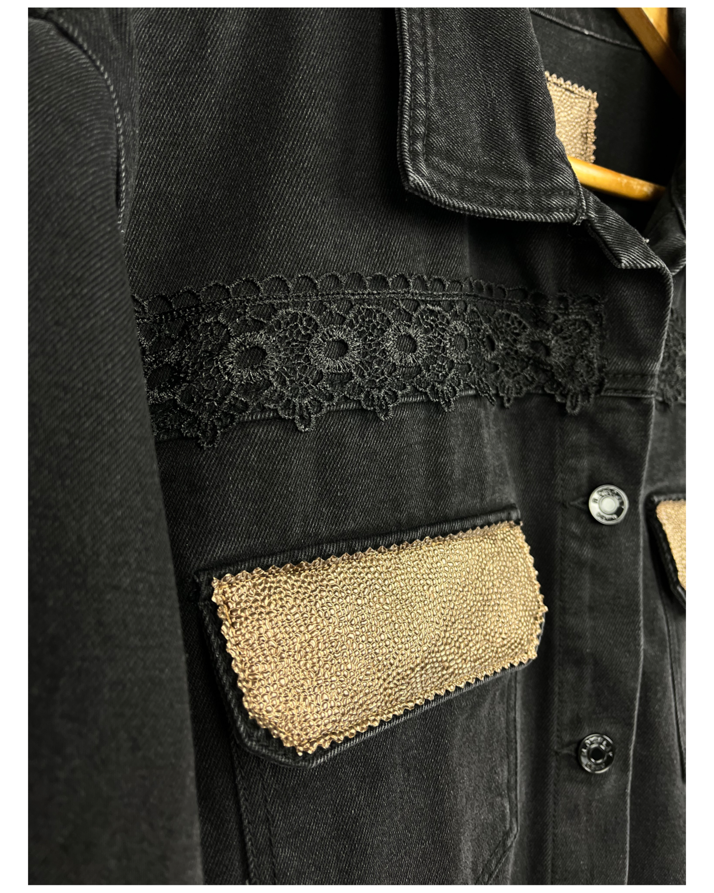 Orchid denim jacket