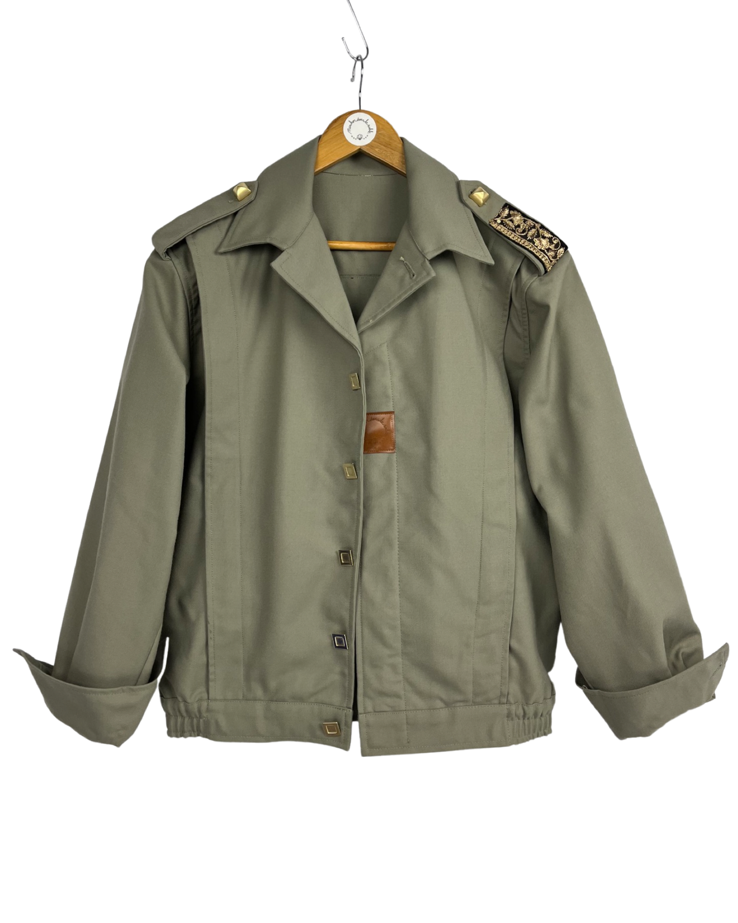 Chaqueta militar orquídea