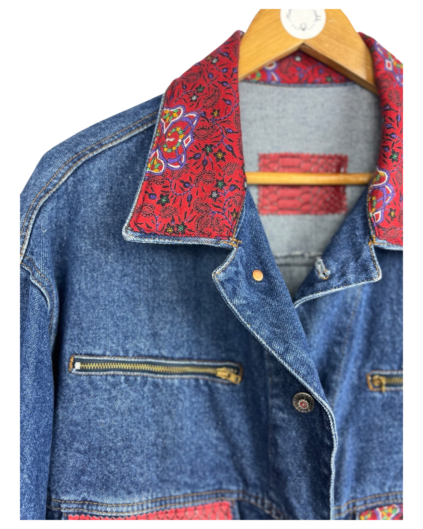 Veste en jean Vintage Indie