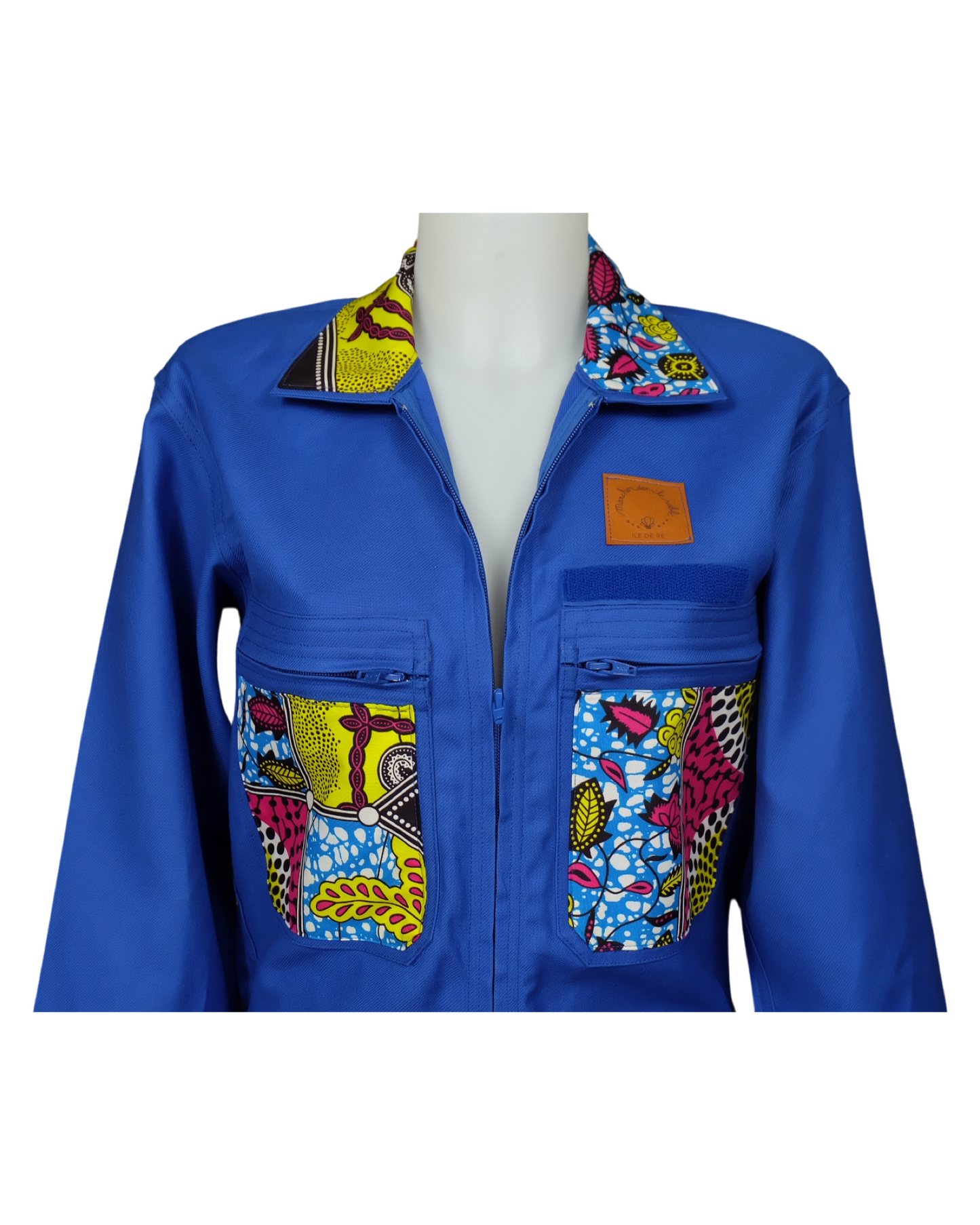 Upcycled Blue Work Overalls