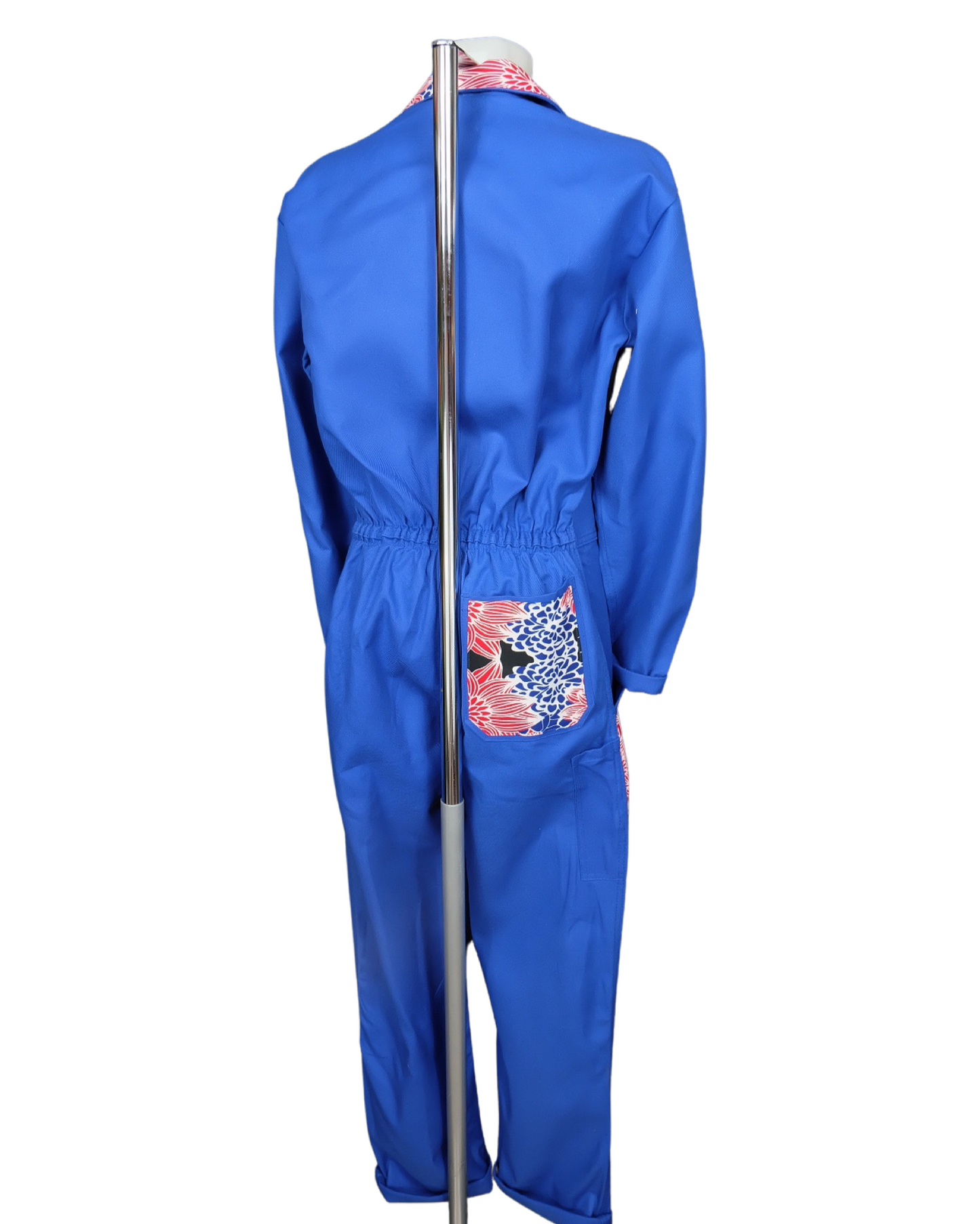 Upcycled Blue Work Overalls