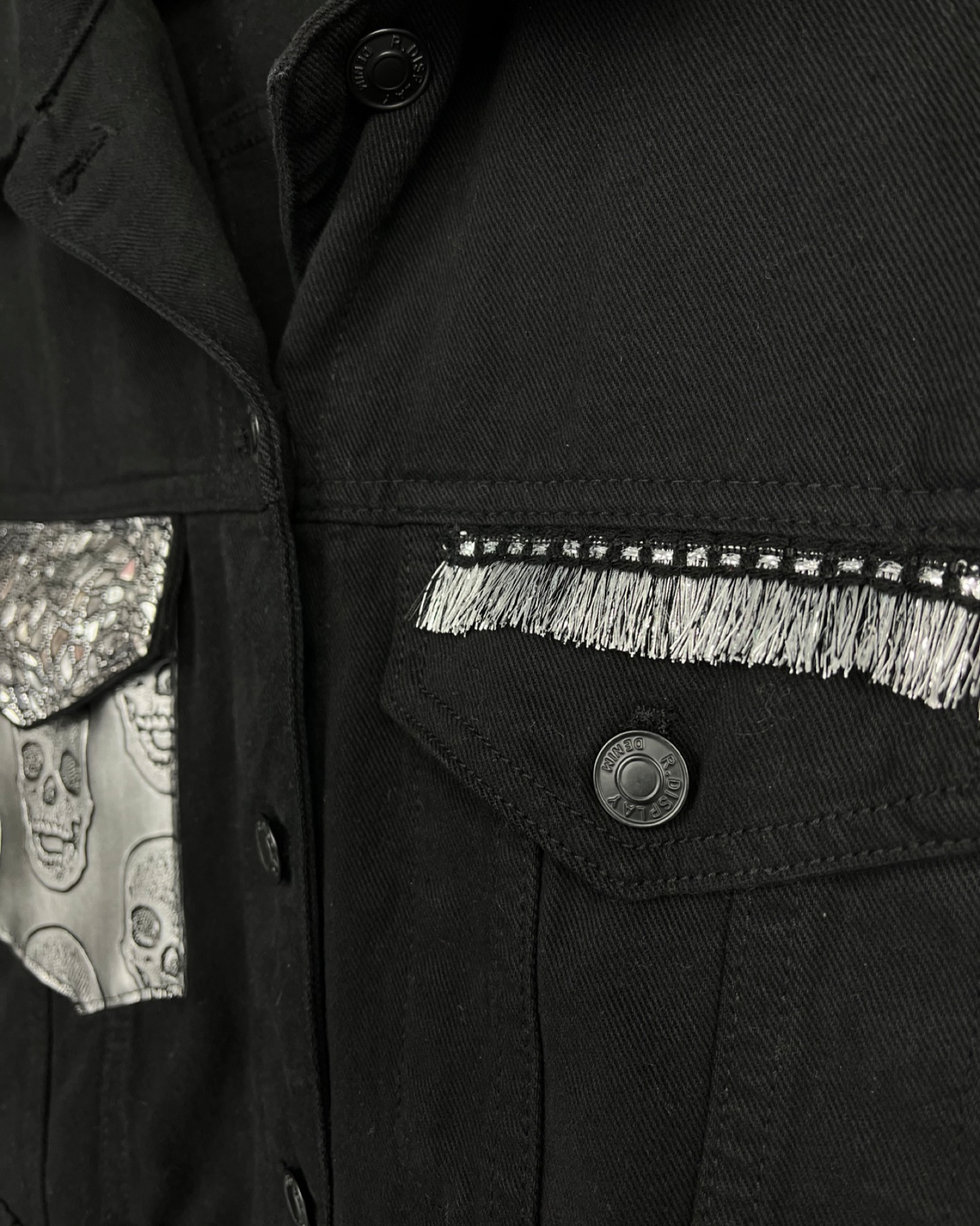 Skull Rock Denim Jacket