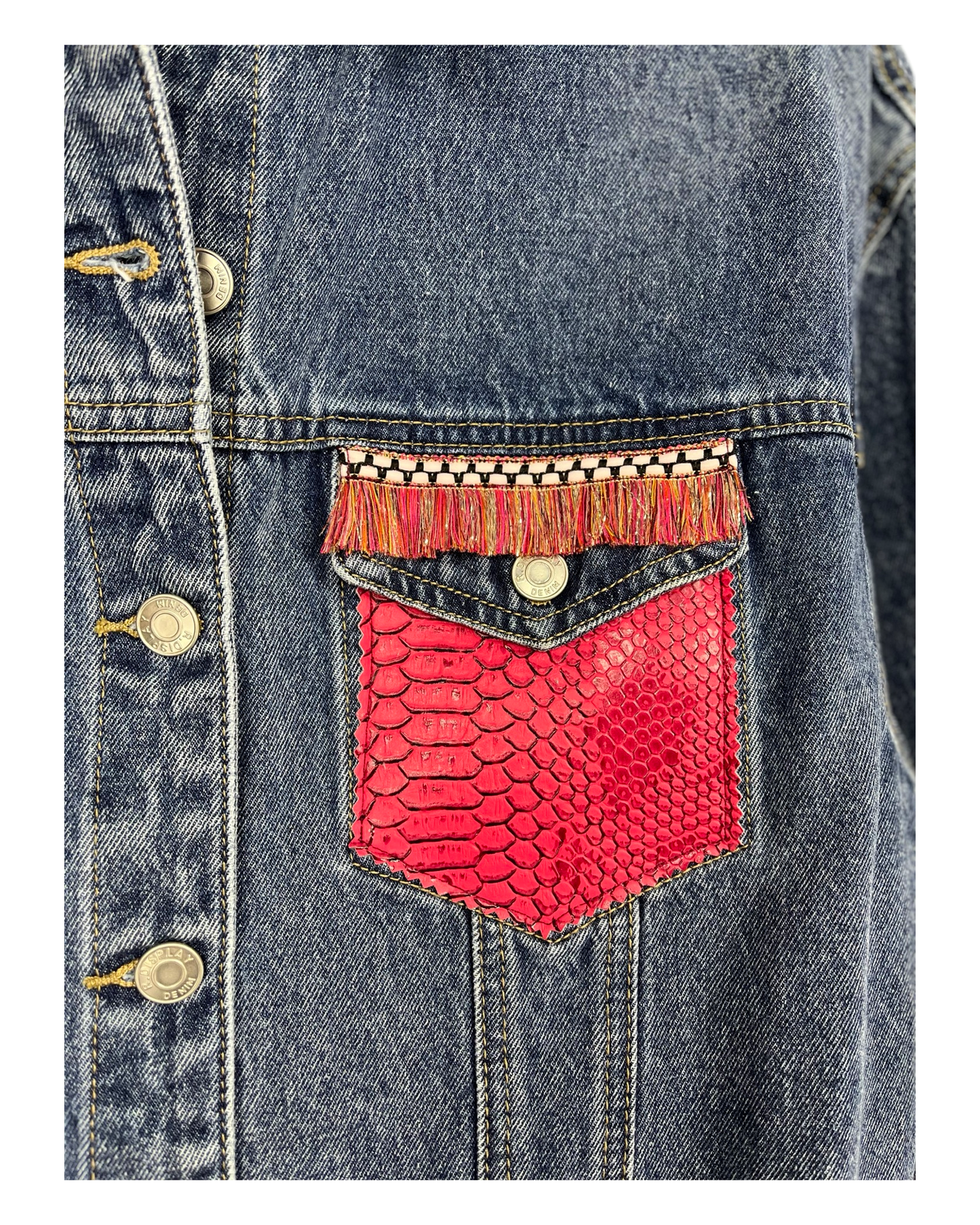 Dia de Muertos Denim Jacket