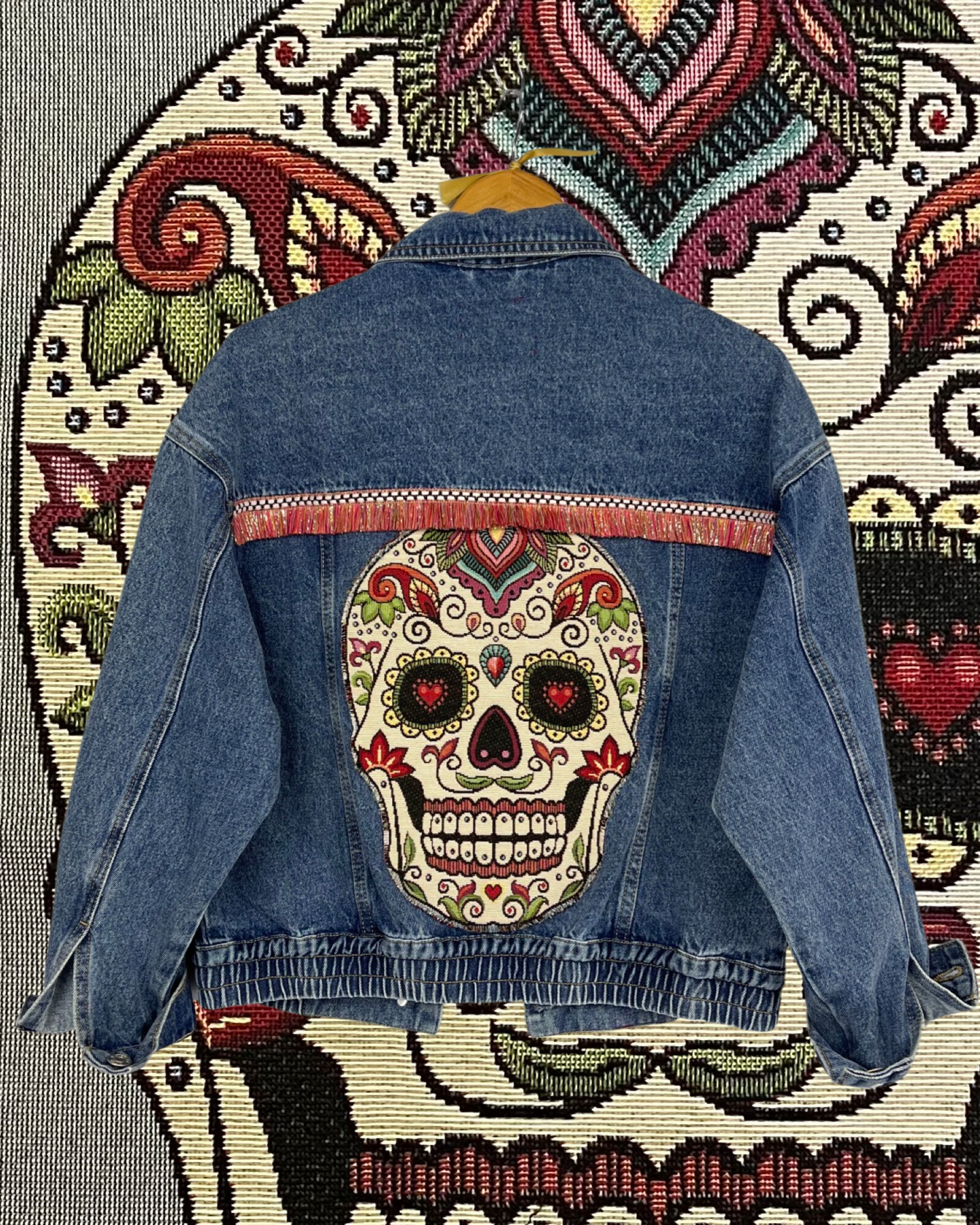 Dia de Muertos Denim Jacket