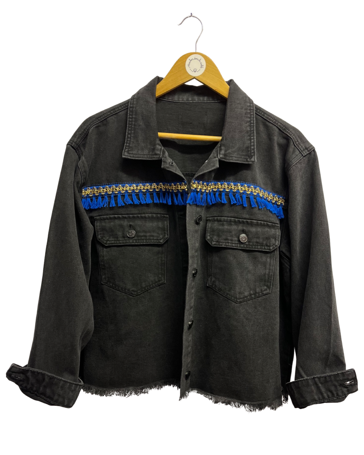 Calavera denim jacket
