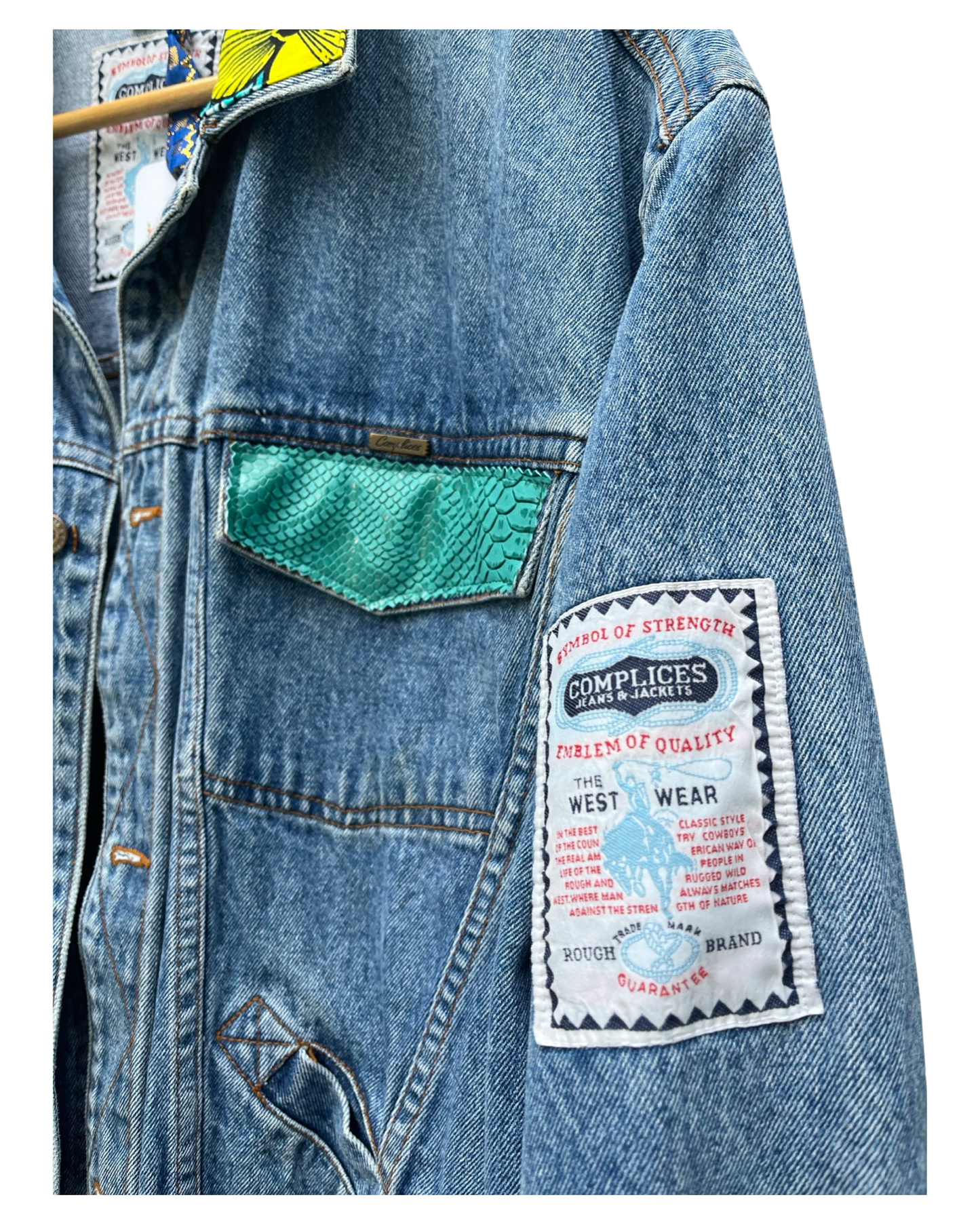 Veste en Jean Vintage Wax