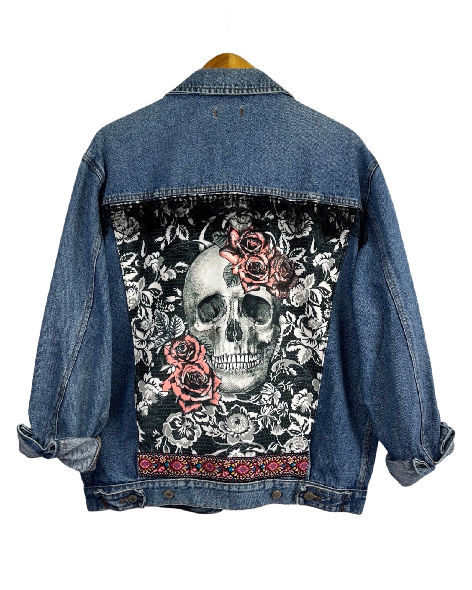 Veste en jean discount rock