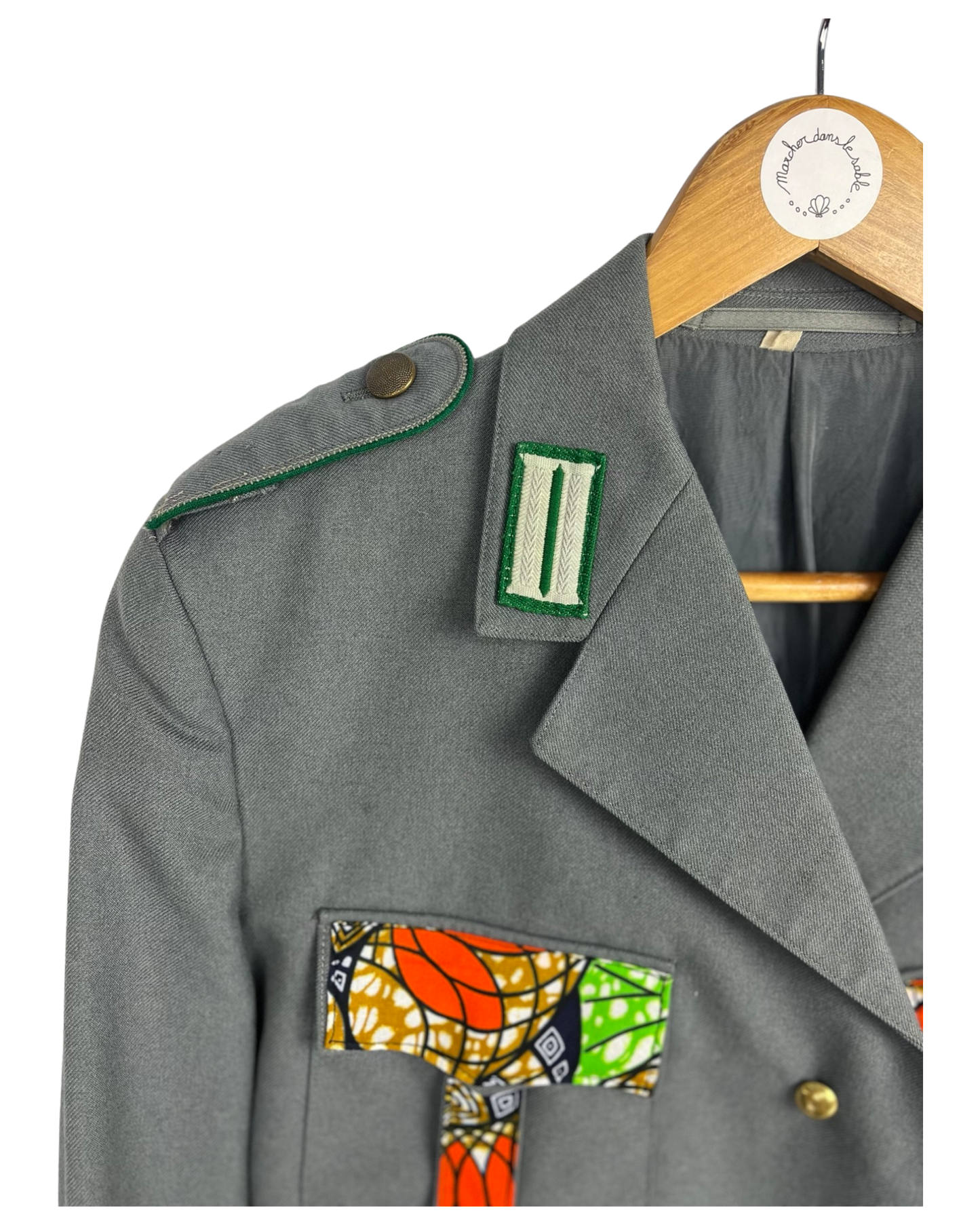 Chaqueta de cera militar