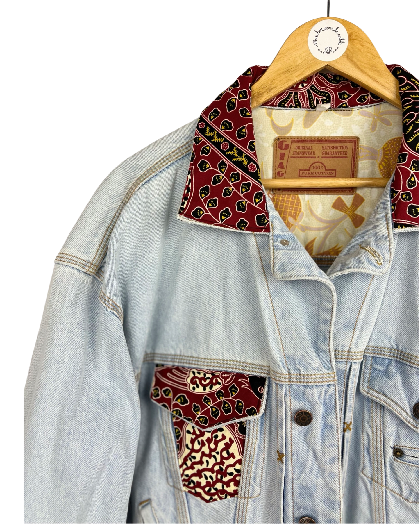 Veste en Jean Vintage Wax