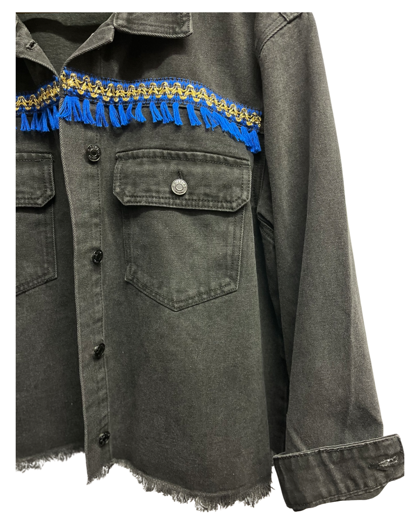 Veste en jean Calavera